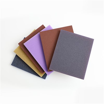 Blocco abrasivo in spugna a due lati-