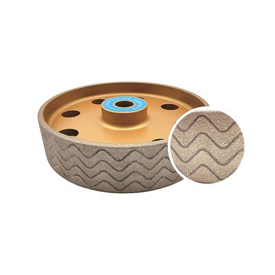 Mola diamantata multifunzionale brasata sotto vuoto